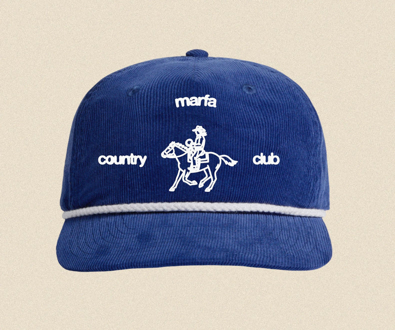 Marfa Country Club corduroy hat